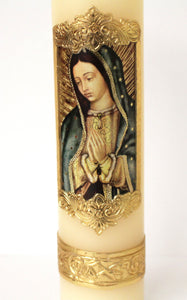 A1 Our Lady Guadalupe Candle