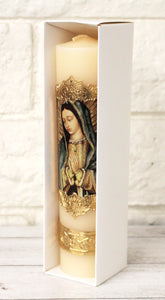 A1 Our Lady Guadalupe Candle