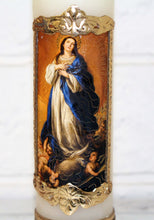 Load image into Gallery viewer, Our Lady of Immaculate Conception Mary Candle