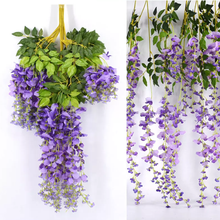 Load image into Gallery viewer, 12pcs Artificial Wisteria Flower