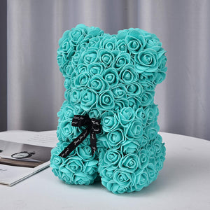 Rose Foam Teddy Bear Design