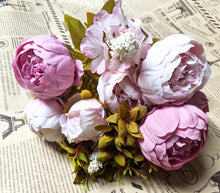 Load image into Gallery viewer, European Peony Lavender White