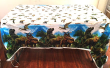 Load image into Gallery viewer, 5pc Dinosauar Theme Plastic Tablecovers Disposable