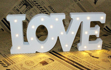 Load image into Gallery viewer, Love Marquee LED Wood Letter