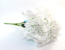 Load image into Gallery viewer, White Bouquet Hydrangea Flower