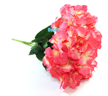 Load image into Gallery viewer, Pink Yellow Bouquet Hydrangea Flower