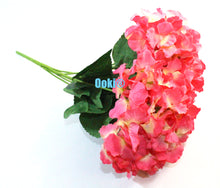 Load image into Gallery viewer, Pink Yellow Bouquet Hydrangea Flower