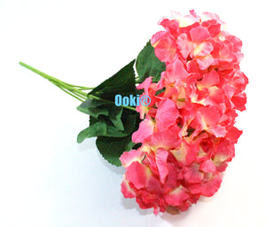 Pink Yellow Bouquet Hydrangea Flower