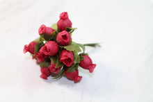 Load image into Gallery viewer, 144 BurgundyPoly Flower Rose Bouquet