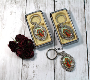 24pc Lady Guadalupe Virgin Mary Elegant Keychain Party Favor