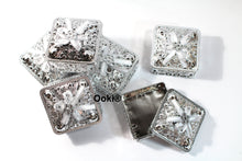 Load image into Gallery viewer, 12 Elegant Rhinestone Bow Gold or Silver Trinket Box