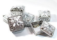 Load image into Gallery viewer, 12 Elegant Rhinestone Bow Gold or Silver Trinket Box