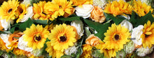 Load image into Gallery viewer, Sunflower Peach White Bouquet