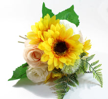 Load image into Gallery viewer, Sunflower Blush Bouquet