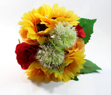 Load image into Gallery viewer, Sunflower Red Bouquet