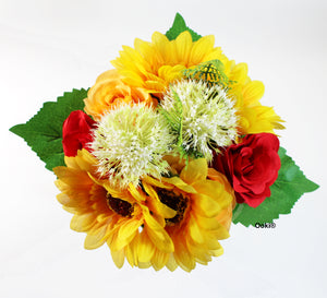 Sunflower Red Bouquet