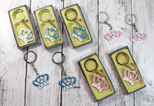 Load image into Gallery viewer, 12 Crown Prince Princess Keychain