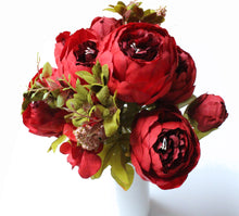 Load image into Gallery viewer, European Peony Ruby Red