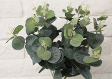 Load image into Gallery viewer, 19&#39;&#39; 2PK Faux Eucalyptus Greenery Bunch