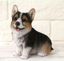 Load image into Gallery viewer, Tri Color Corgi Dog Figurine