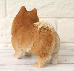 Pomeranian Dog Figurine