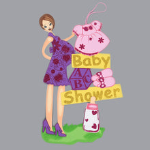 Load image into Gallery viewer, Baby Shower ABC Foam Banner