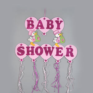 Stork Baby Shower Foam Banner