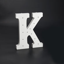 Load image into Gallery viewer, Wooden LED Sign Letters K