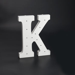 Wooden LED Sign Letters K