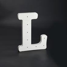 Load image into Gallery viewer, Wooden LED Sign Letters L