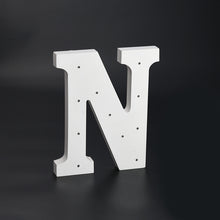 Load image into Gallery viewer, Wooden LED Sign Letters N