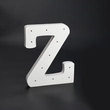 Load image into Gallery viewer, Wooden LED Sign Letters Z