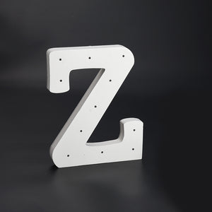 Wooden LED Sign Letters Z