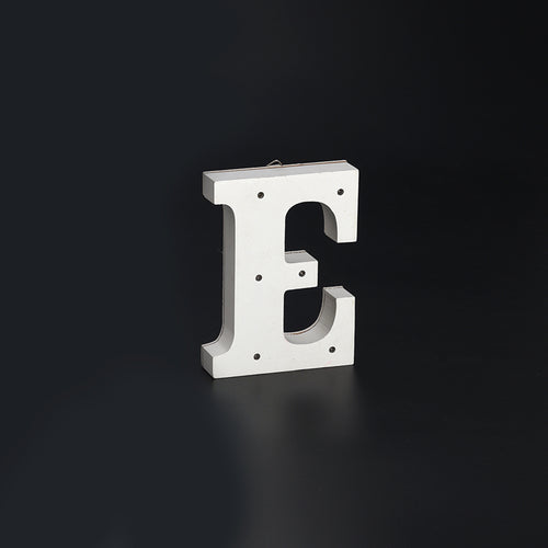 Wooden LED Sign Letters E