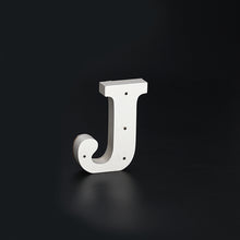 Load image into Gallery viewer, Wooden LED Sign Letters J