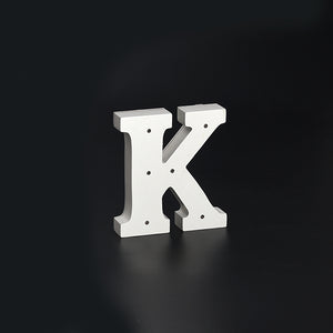 Wooden LED Sign Letters K