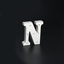 Load image into Gallery viewer, Wooden LED Sign Letters N