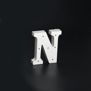 Wooden LED Sign Letters N