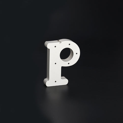 Wooden LED Sign Letters P