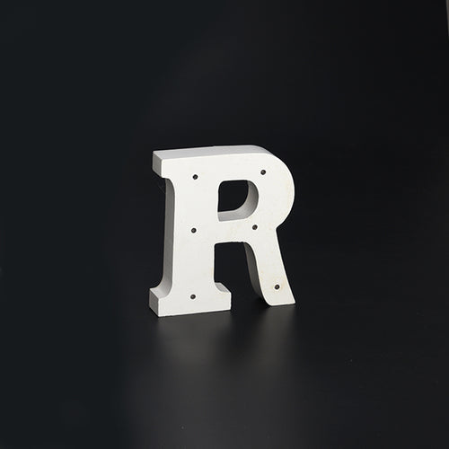 Wooden LED Sign Letters R