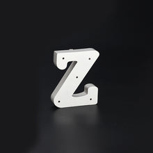 Load image into Gallery viewer, Wooden LED Sign Letters Z