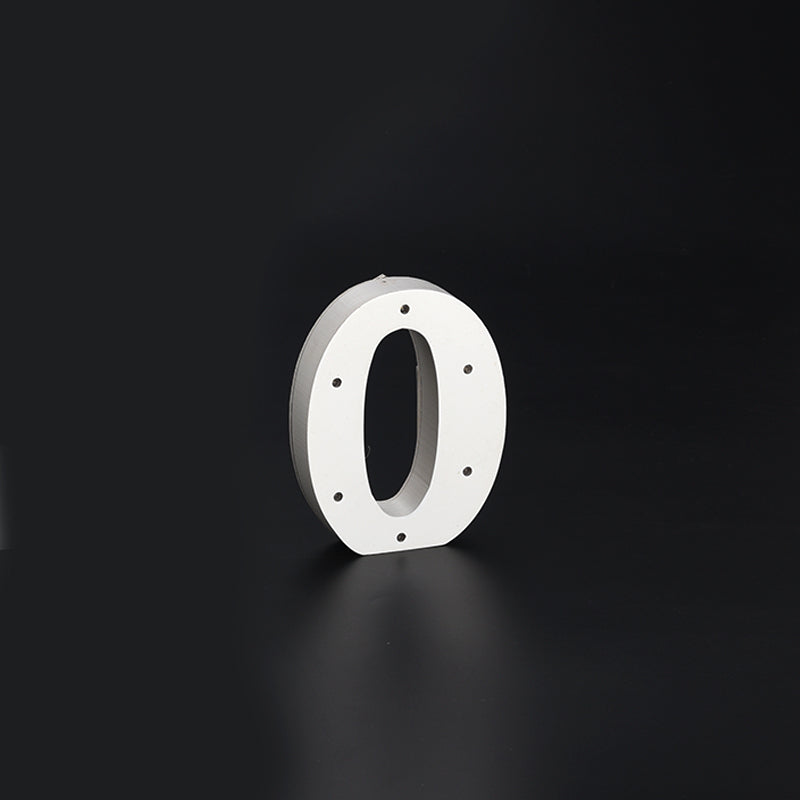 Wooden LED Number 0