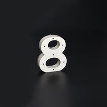 Load image into Gallery viewer, Wooden LED Number 8