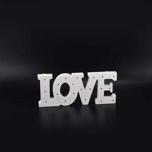 Love Marquee LED Wood Letter