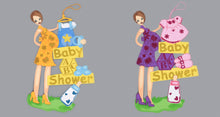 Load image into Gallery viewer, Baby Shower ABC Foam Banner