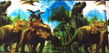 Load image into Gallery viewer, 5pc Dinosauar Theme Plastic Tablecovers Disposable