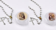 Load image into Gallery viewer, Jesus First Communion 12 Scented Rosary Beads