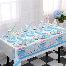 Load image into Gallery viewer, 5pc My 1st Birthday Plastic Tablecovers Disposable